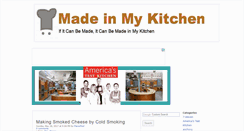 Desktop Screenshot of madeinmykitchen.com